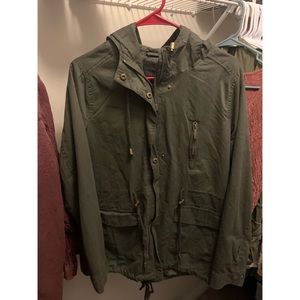 Green Bomber Jacket